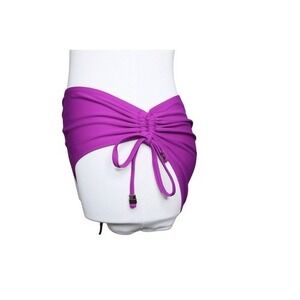 Catalina Orchid Burst Drawstring Sides Swim Hipster Bottom MEDIUM (8-10) Beach